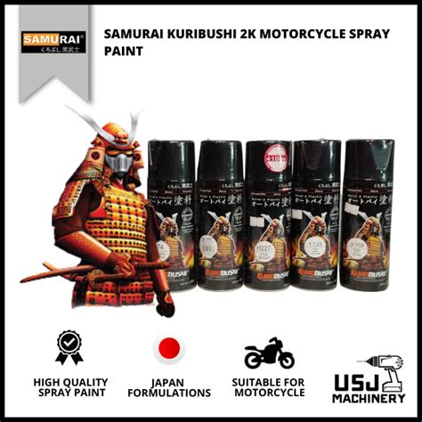 Samurai Kurobushi Motorcycle Spray Paint .